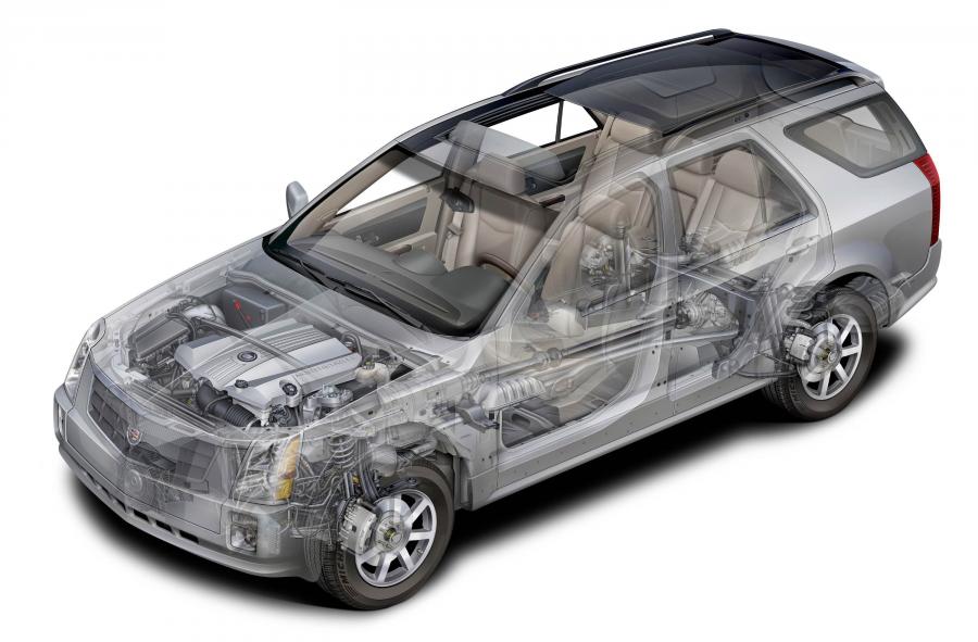  Cadillac SRX 2004 года  (фото 19 из 103)
